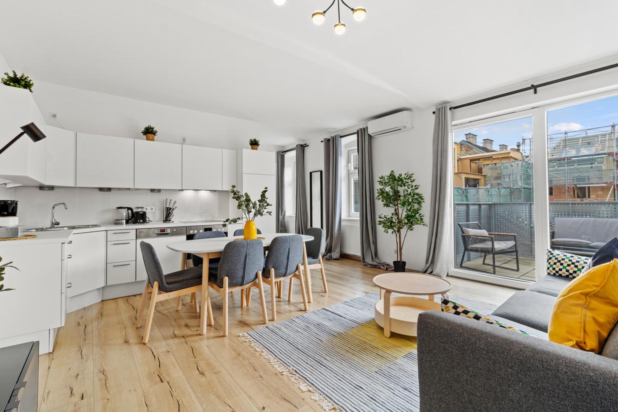 Terrace - 75 M² - Near Wiener Stadthalle Exterior photo